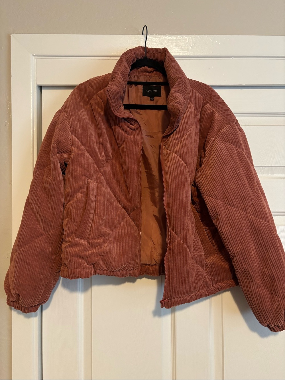 Corduroy Puffer Jacket